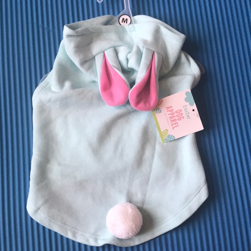Spring Dog Jacket Bunny Costume Size M